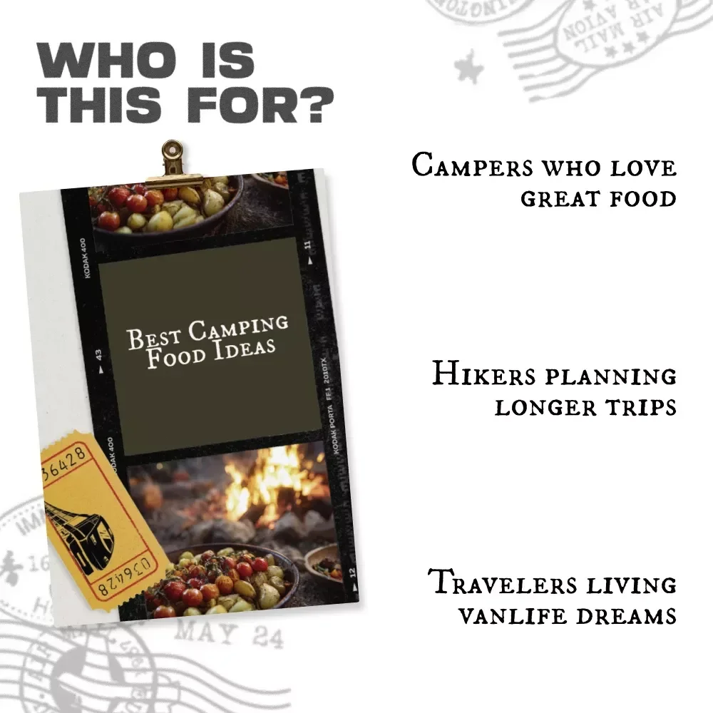 Best Camping Food Ideas — Digital Guide for Campers, Hikers & Outdoor Enthusiasts | Easy Recipes, Smart Meal Planning & Cooking Tips | The Ultimate Collection of the Best Camping Food Ideas