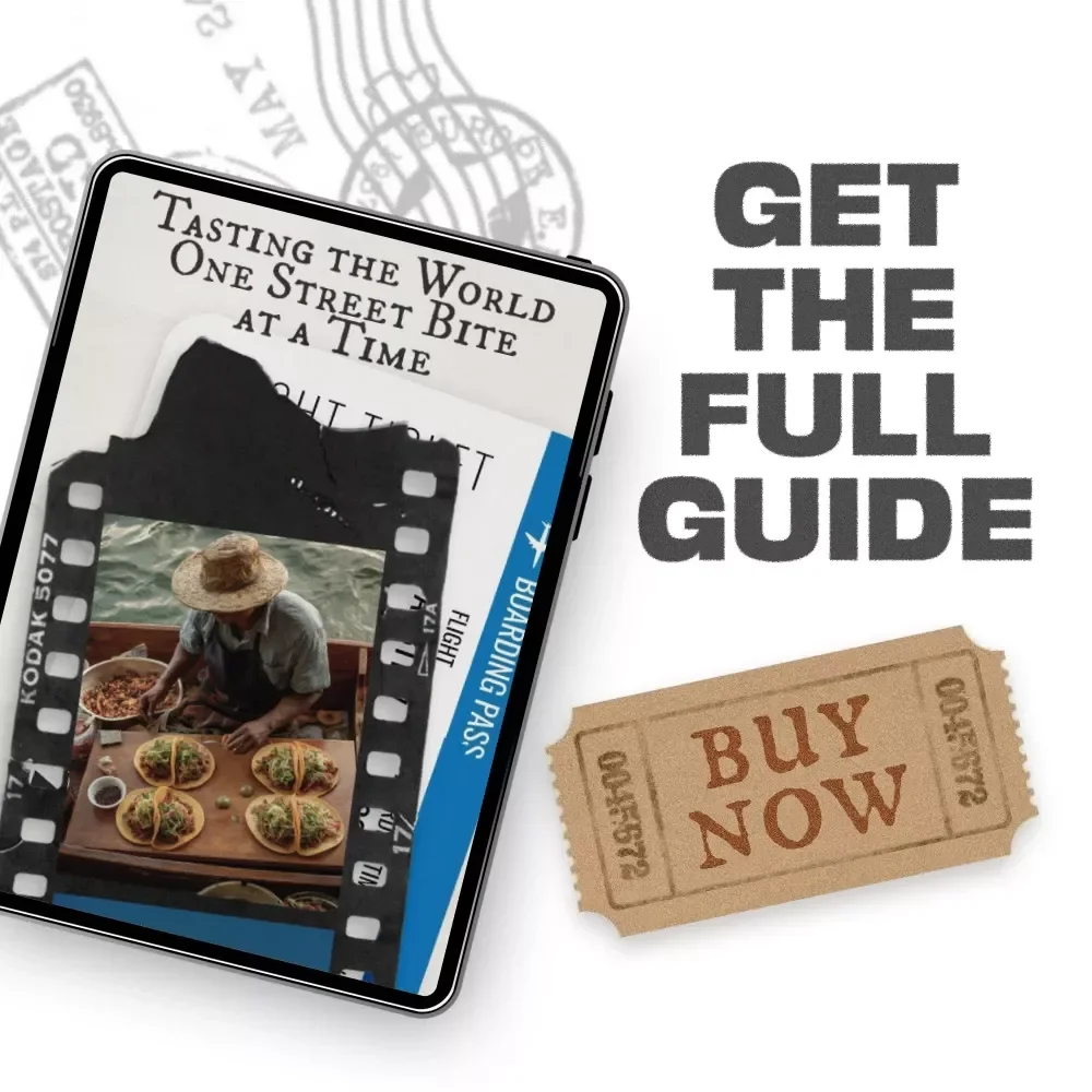 Tasting the World One Street Bite at a Time — Global Street Food Travel Guide | Best Street Food in Different Countries | Digital Download for Food Lovers & Travelers