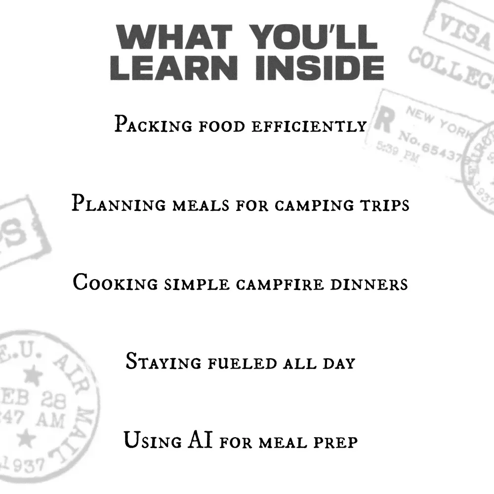 Best Camping Food Ideas — Digital Guide for Campers, Hikers & Outdoor Enthusiasts | Easy Recipes, Smart Meal Planning & Cooking Tips | The Ultimate Collection of the Best Camping Food Ideas