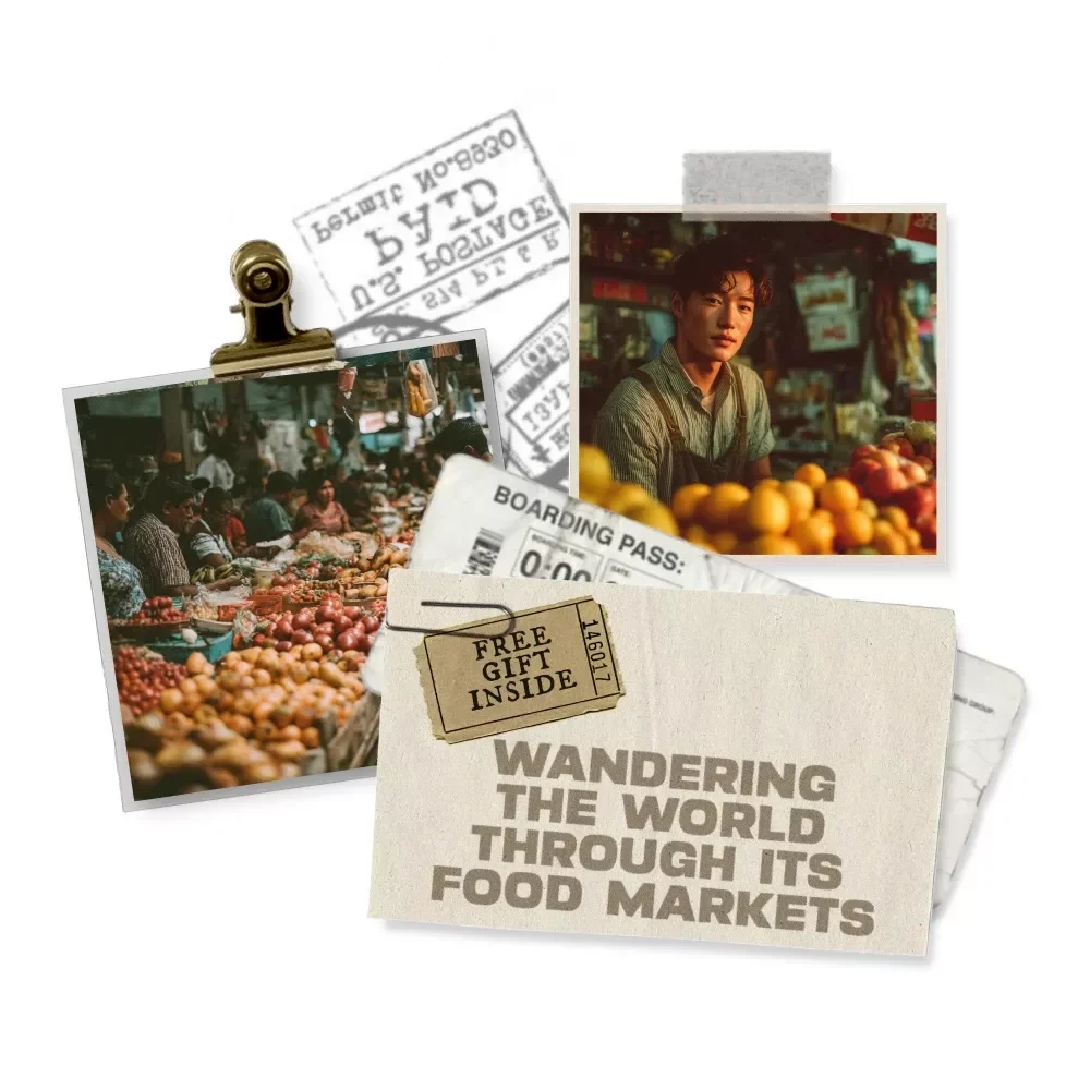 Wandering the World Through Its Food Markets | Global Travel Guide, Cultural Eats Guide, Digital Market Exploration eBook