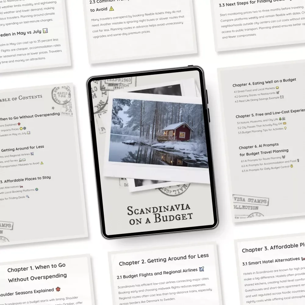 Scandinavia on a Budget | Practical eBook for Affordable Northern Adventures | Essential Guide with Scandinavia Travel on a Budget Tips for Smart Travelers