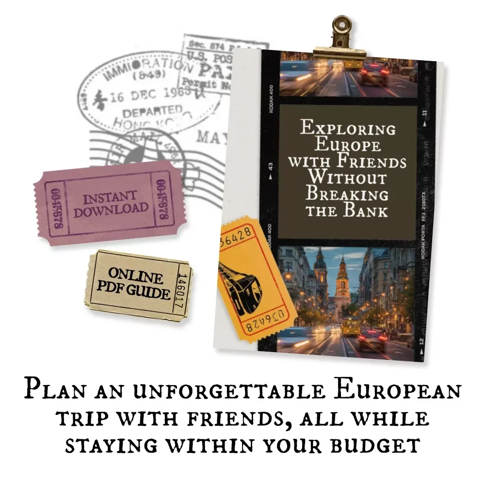 Exploring Europe with Friends Without Breaking the Bank - Ultimate Budget Travel Guide eBook