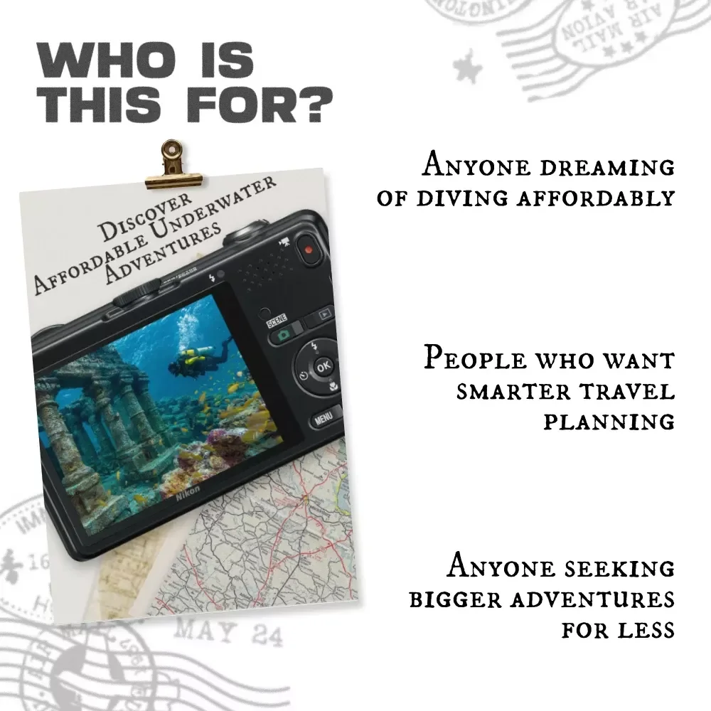 Discover Affordable Underwater Adventures | Budget Diving Guide eBook for Travelers | Digital Download