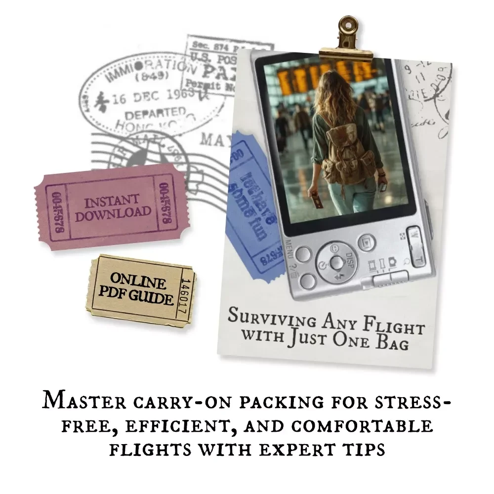 Surviving Any Flight with Just One Bag: The Ultimate Guide to Packing a Carry-On for Flight Survival