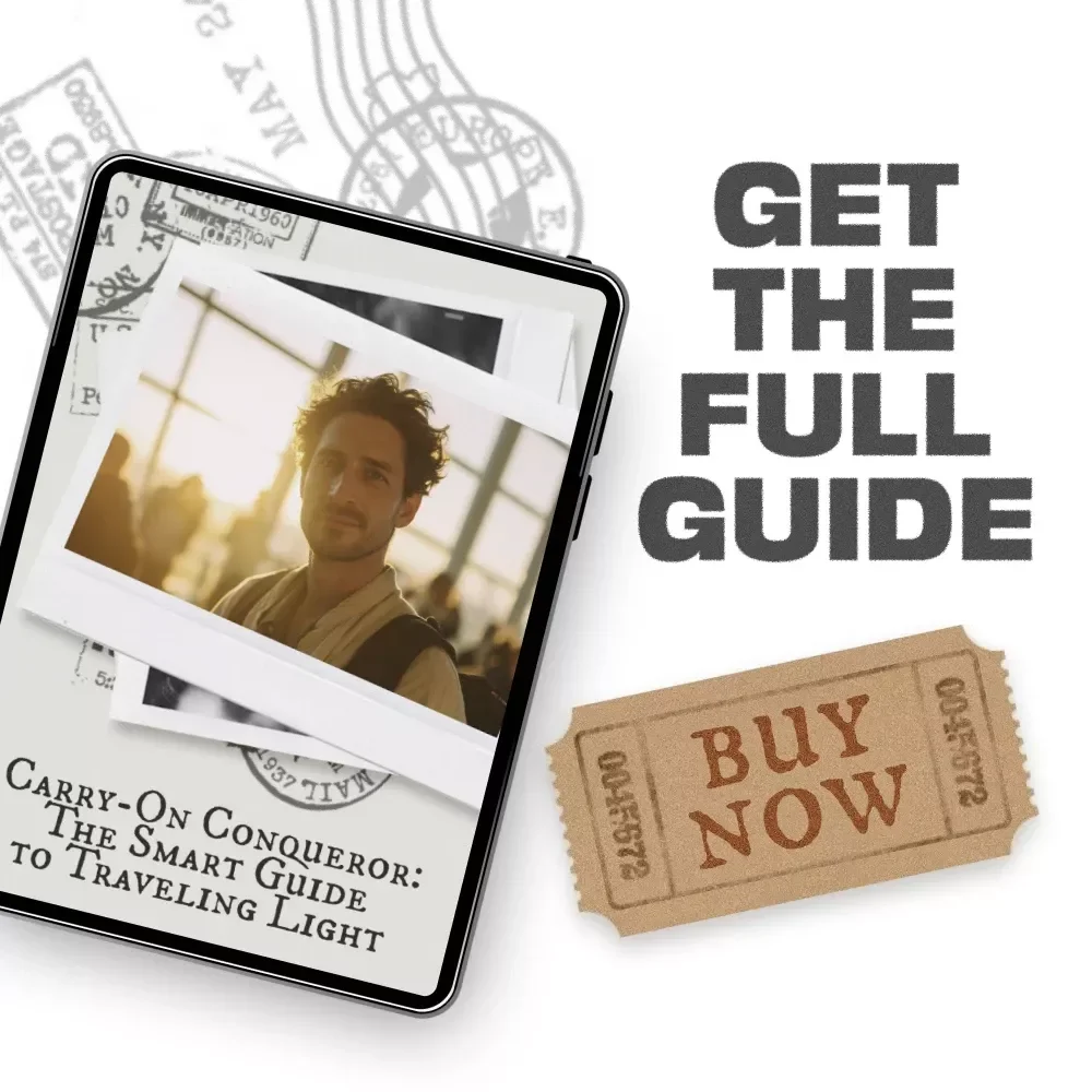 Carry-On Conqueror: The Smart Guide to Traveling Light | Digital eBook for Minimalist Travelers | Learn How to Travel with Carry On Only and Master Packing Like a Pro