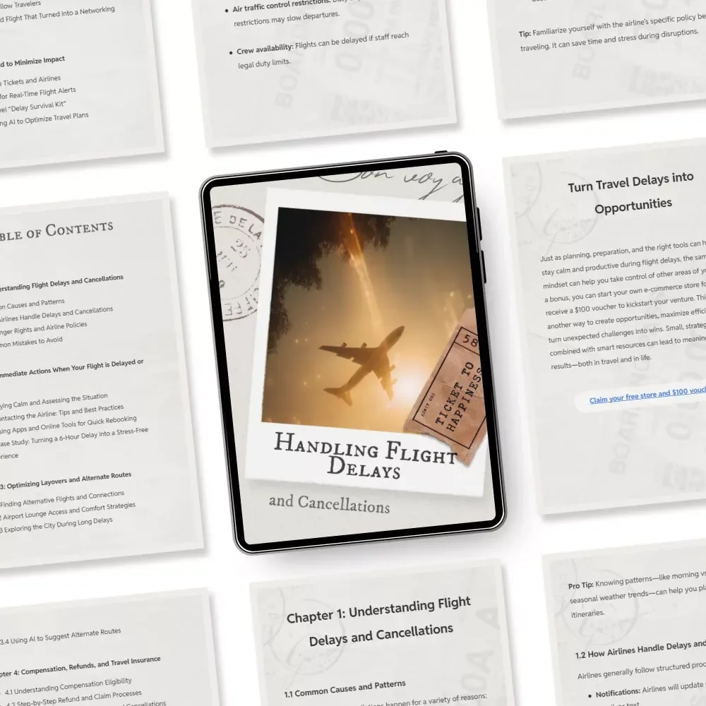 Handling Flight Delays and Cancellations: Your Ultimate Guide to Dealing with Delays, Rebooking, and Compensation