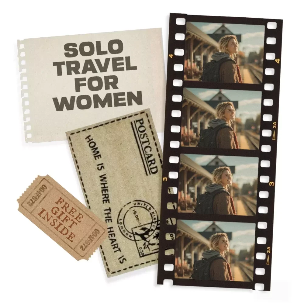 The Smart Woman’s Guide to Safe Solo Travel | eBook for Confident Independent Women | Solo Travel for Women Safety Tips, Packing, Digital Security & Confidence on the Road