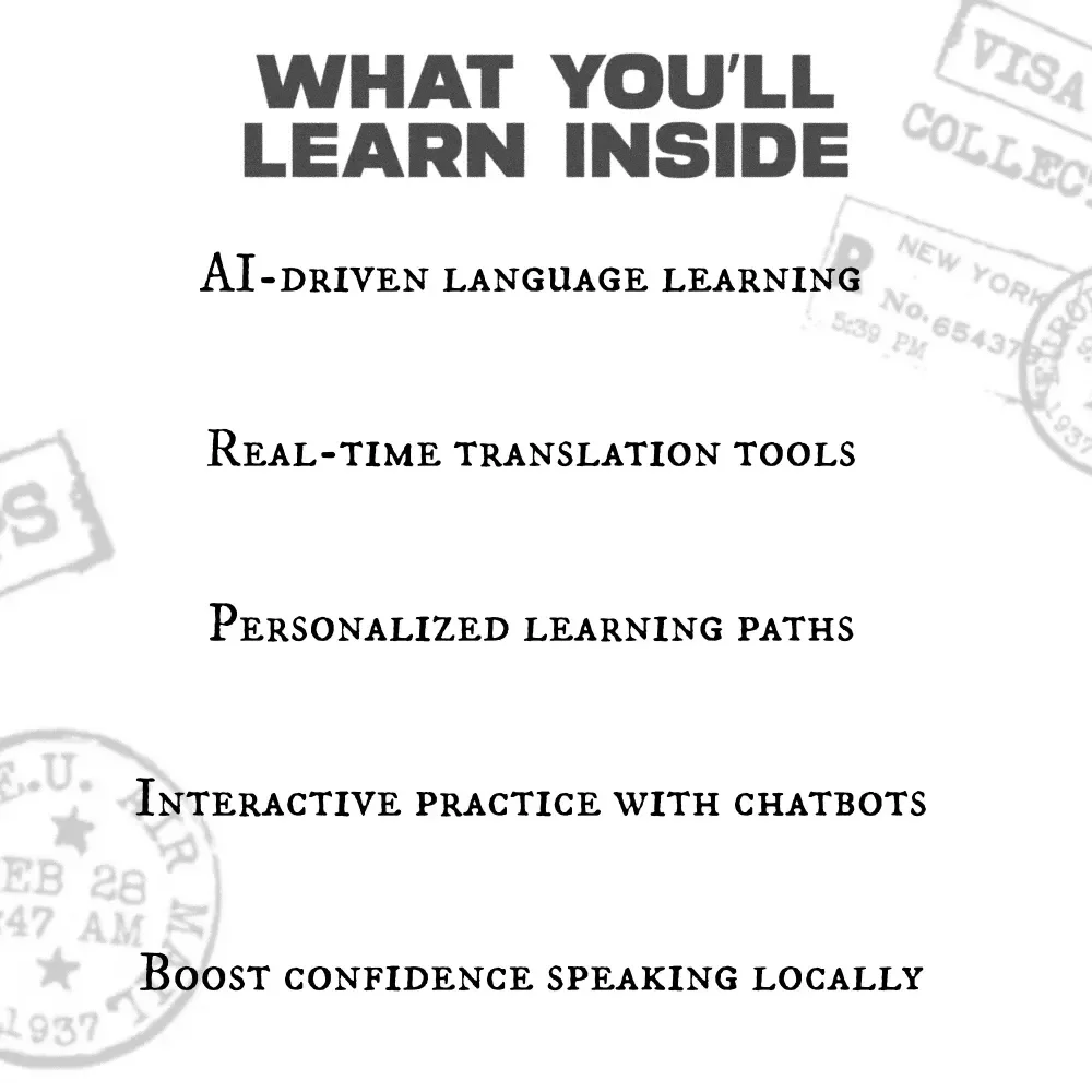 How AI Supercharges Your Language Skills on the Go - AI Powered Language Learning for Travel