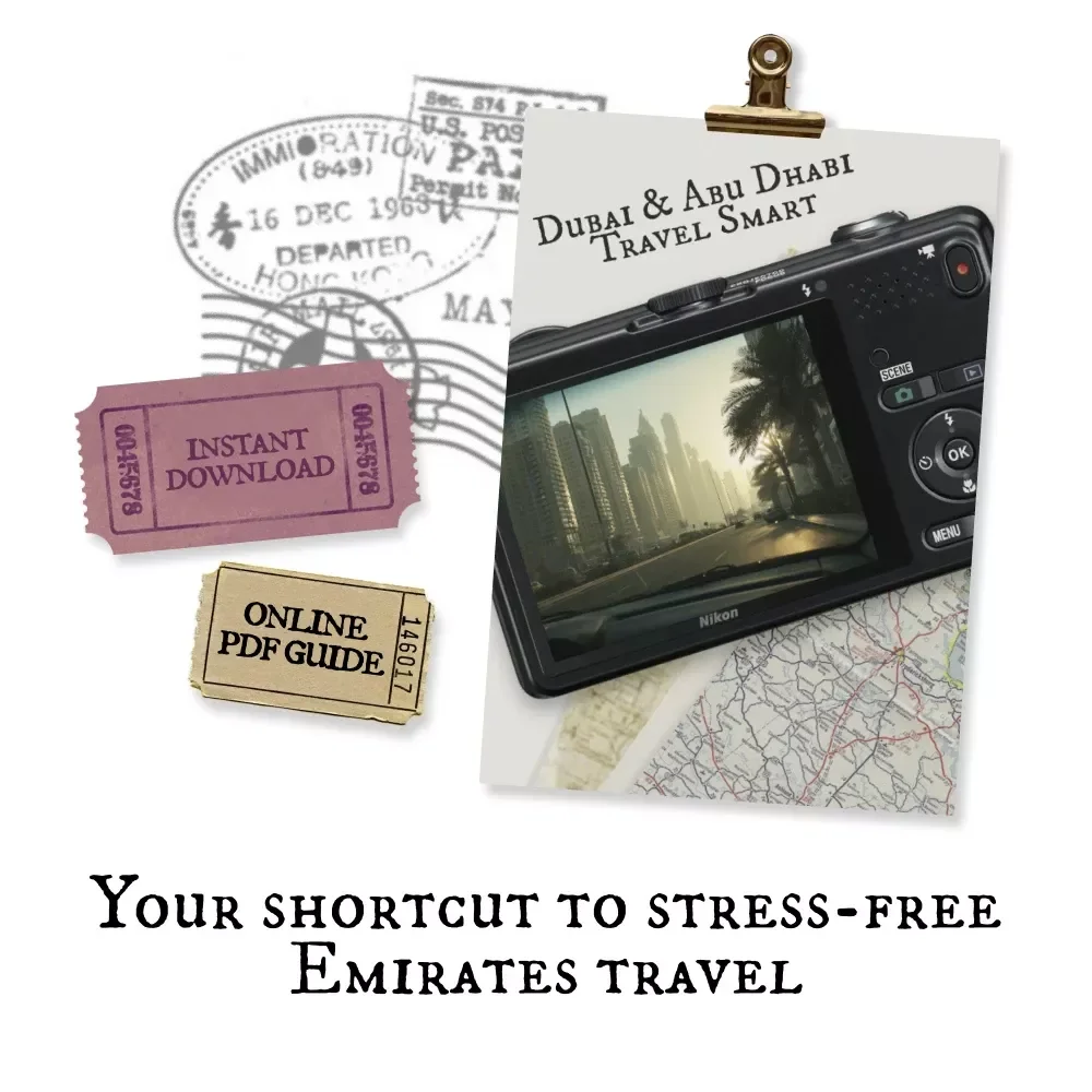 Dubai & Abu Dhabi Travel Smart | Complete eBook for Exploring the Emirates | Middle East Travel Dubai Abu Dhabi Tips and Itinerary Guide