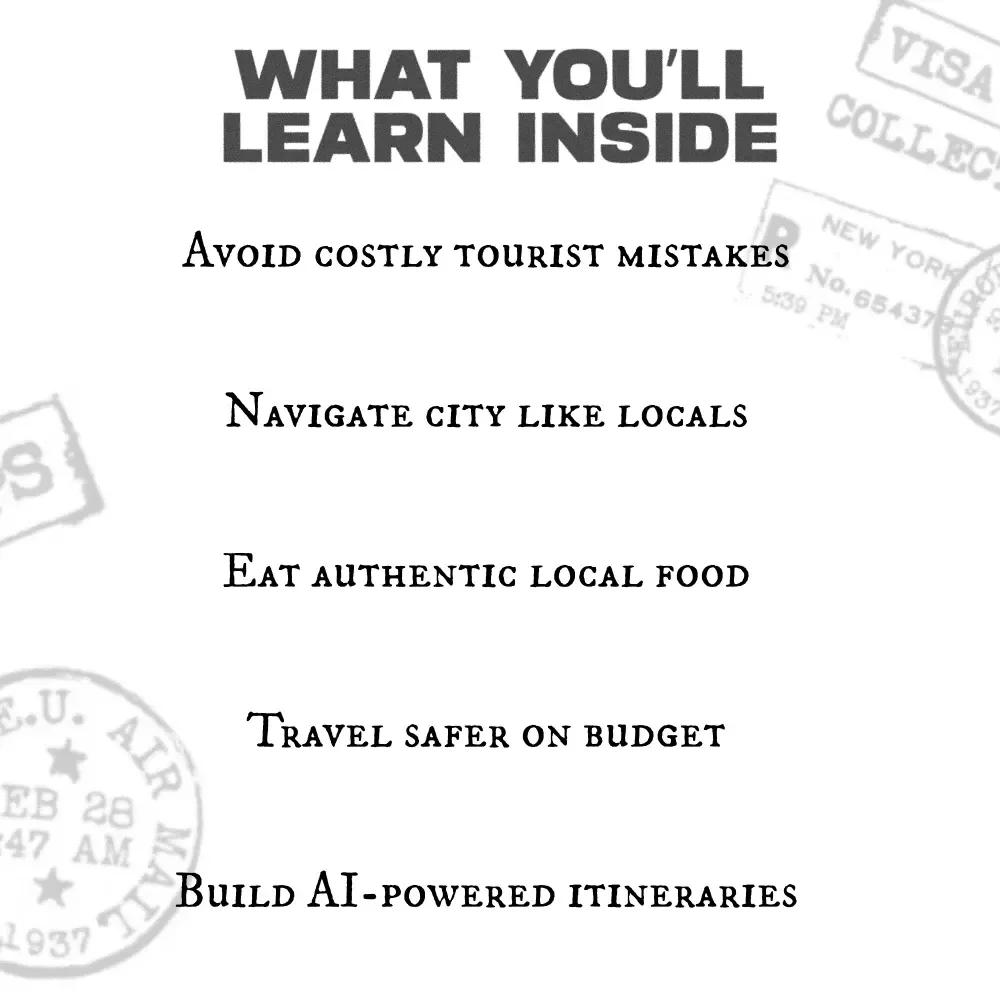 Mexico City Unlocked – A Smart Mexico City Travel Guide for Tourists | Digital City Guide for First-Time & Curious Travelers
