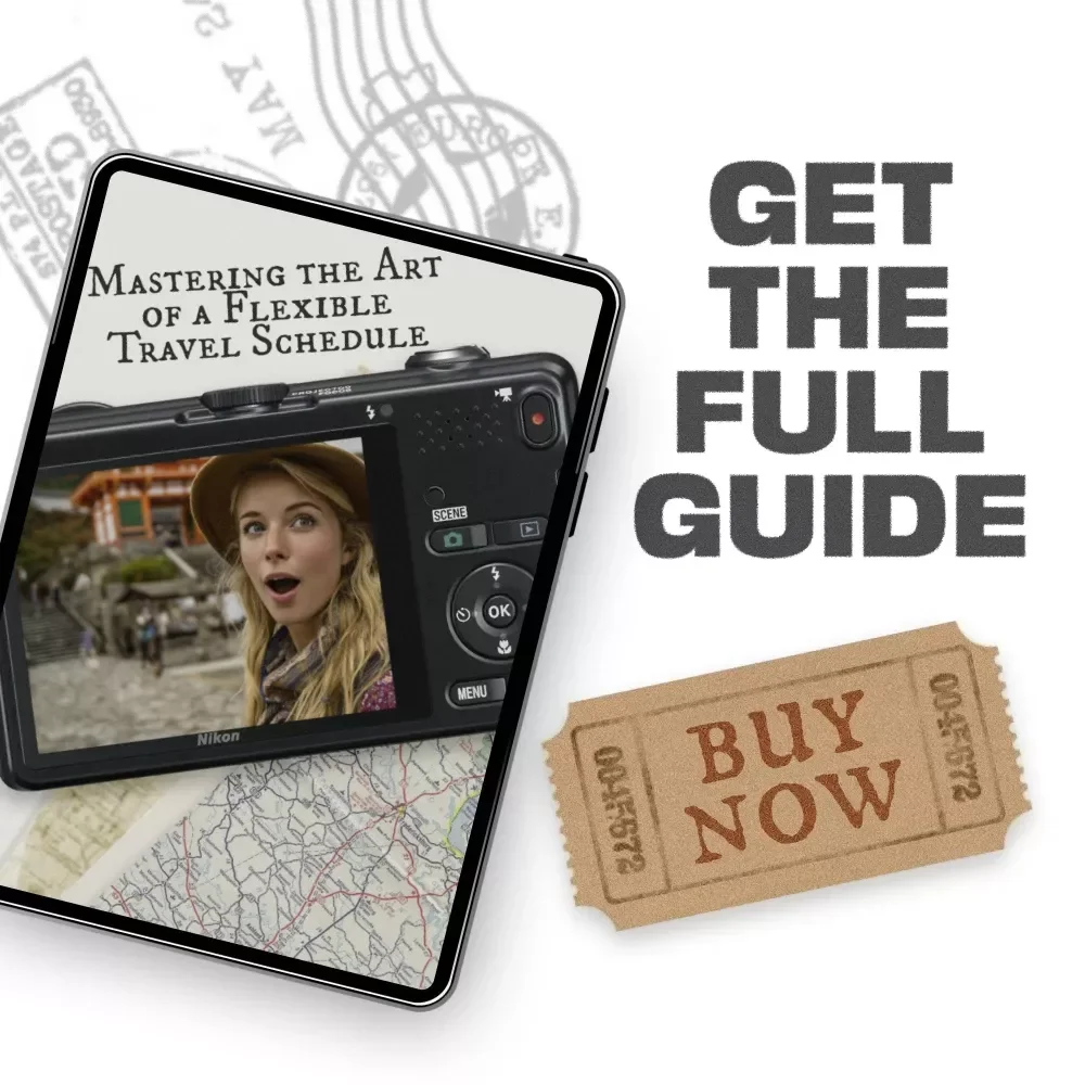 Mastering the Art of a Flexible Travel Schedule | Digital Guide for Modern Explorers | Learn How to Create a Flexible Travel Schedule with Ease