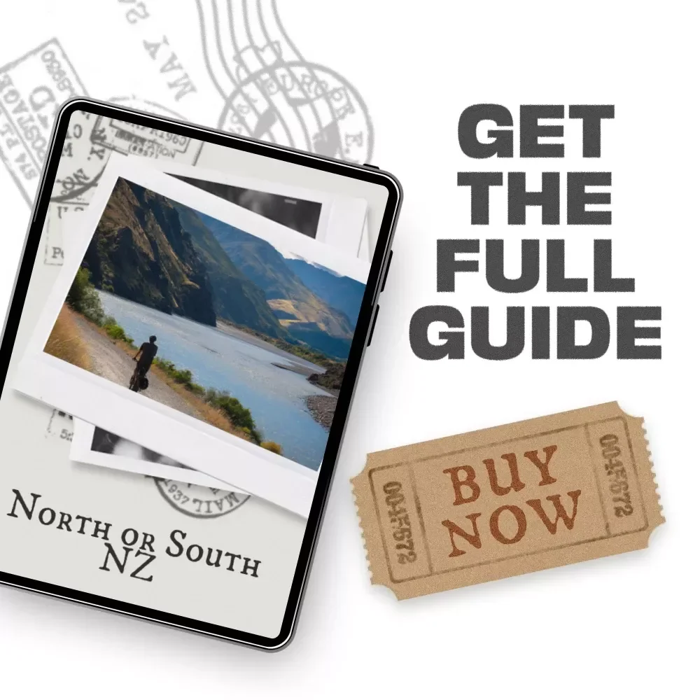 North or South NZ – New Zealand North vs South Island Itinerary Guide, Travel Planner eBook & Checklist