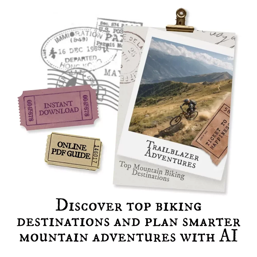 Trailblazer Adventures: Top Mountain Biking Destinations | Ultimate Guide for Riders | Mountain Biking Destinations Travel eBook