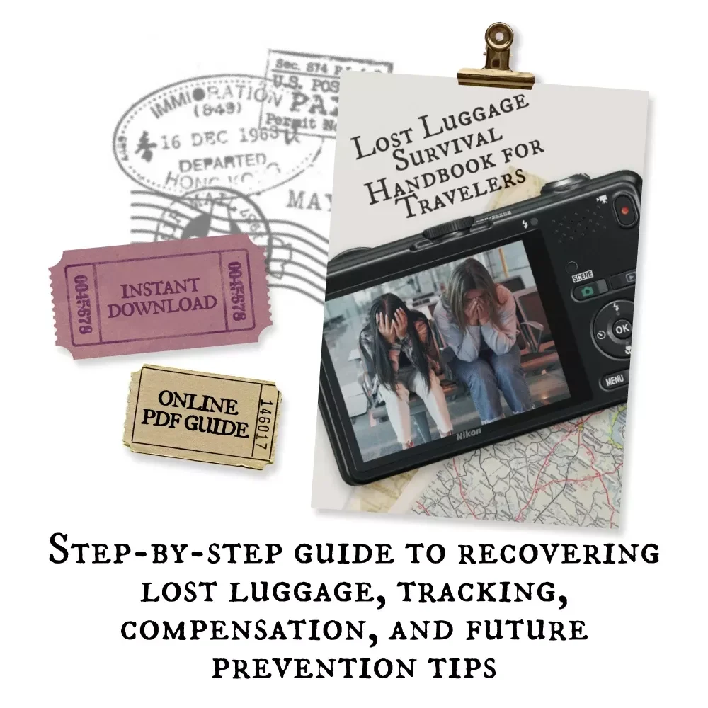 Lost Luggage Survival Handbook for Travelers: Dealing with Lost Luggage Step by Step