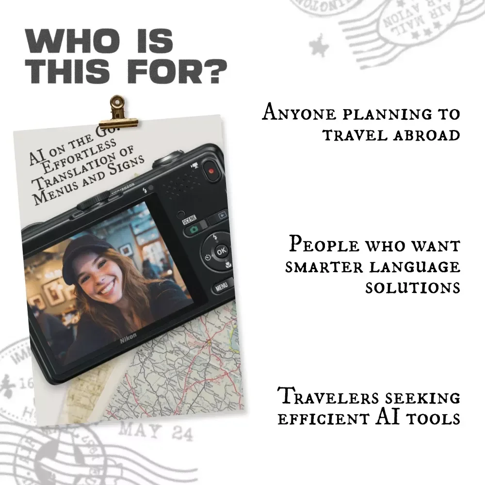 AI on the Go: Effortless Translation of Menus and Signs - A Traveler's Guide to Using AI for Easy Language Translation