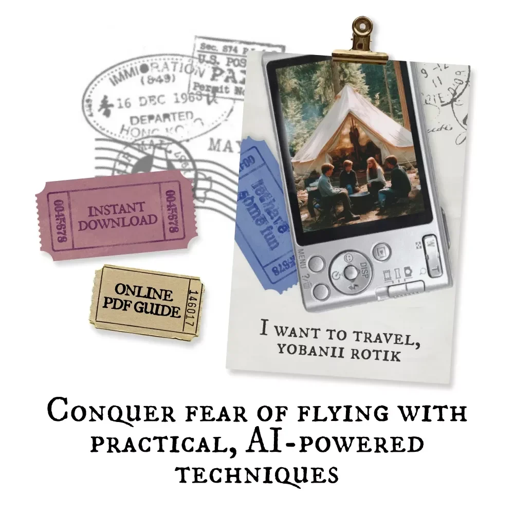 Cleared for Calm: Your Guide to Overcoming Fear of Flying - eBook to Manage Flight Anxiety with Effective Techniques