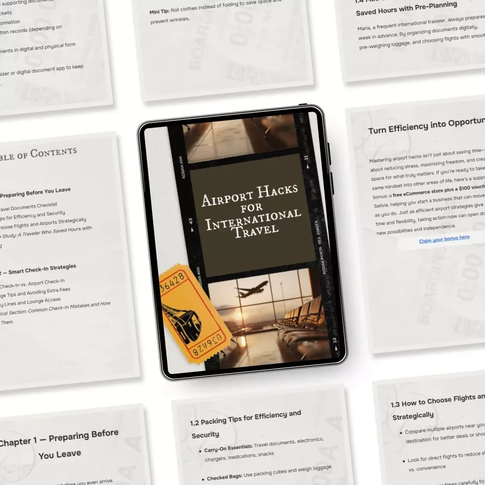 Airport Hacks for International Travel: The Ultimate Guide to Streamlining Your Airport Experience