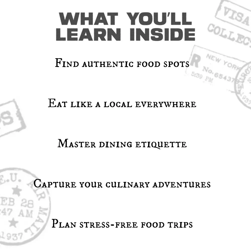 Eat Your Way Around the World: Culinary Travel Guide for Food Lovers