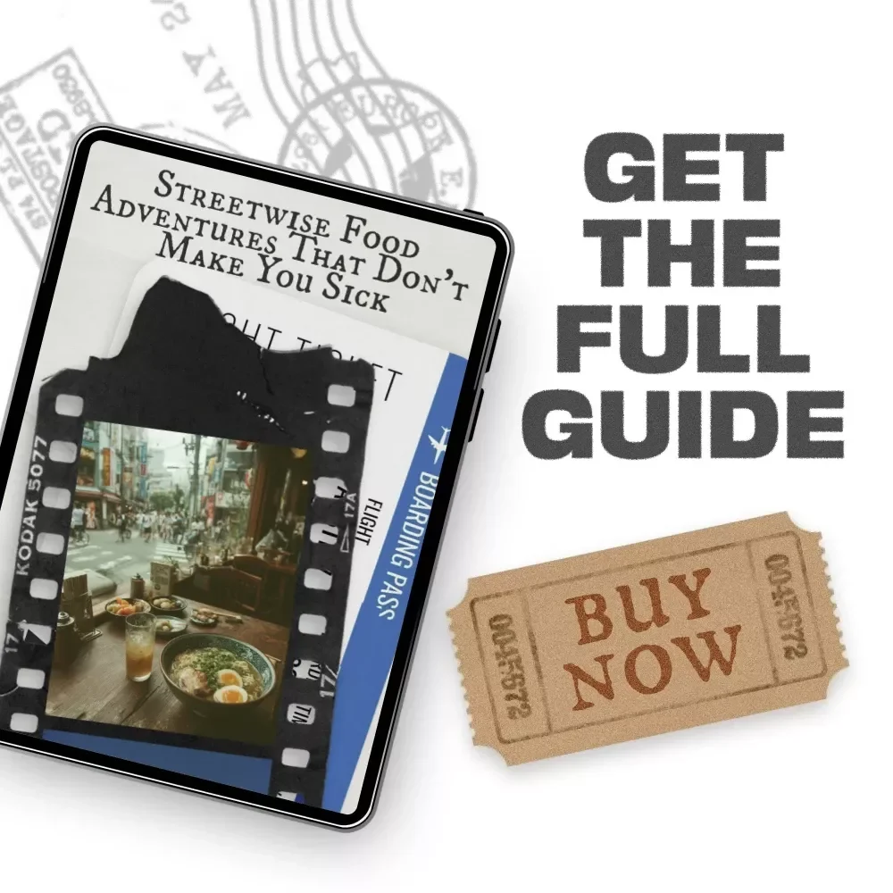 Streetwise Food Adventures That Don’t Make You Sick | Ultimate Street Food Safety Guide for Travelers & Food Lovers | Learn How to Avoid Getting Sick While Eating Street Food Worldwide