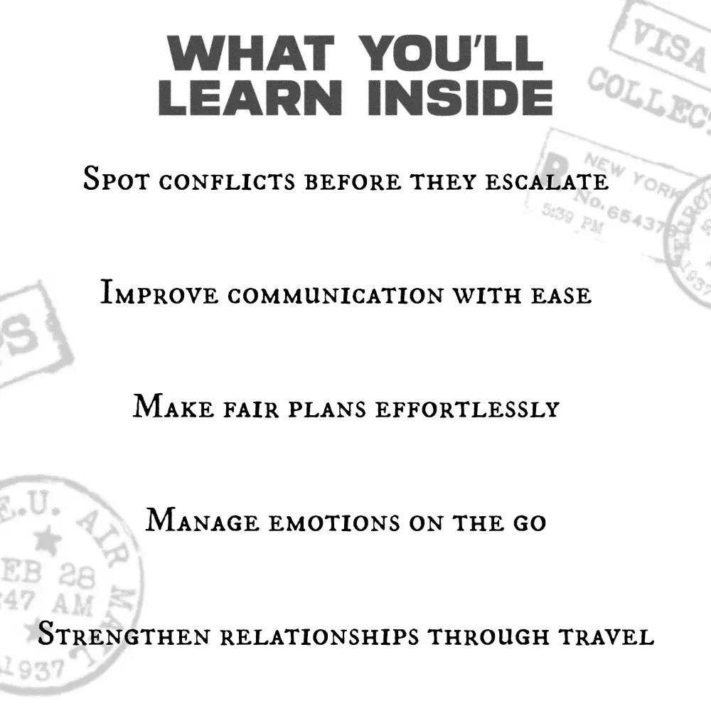 United Journeys: Avoiding Travel Tensions – Group Trip Harmony eBook for Smoother Adventures | How to Handle Conflict on a Group Trip Guide