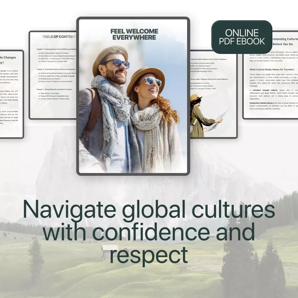 Feel Welcome Everywhere | Practical Travel Etiquette Guide ebook | Global Manners, Customs & Communication for Confident International Travel