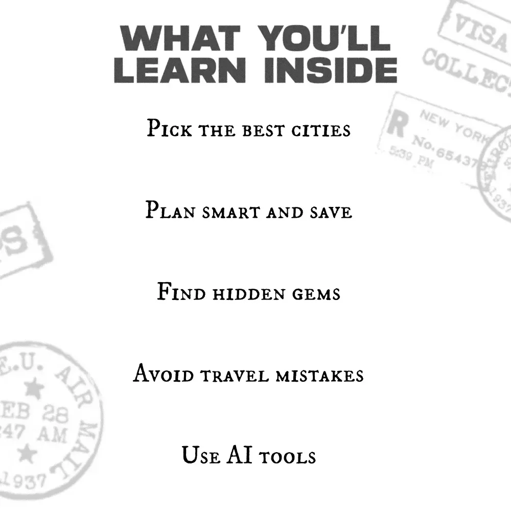 Your Smart Guide to Planning the Perfect Italian Adventure | Digital Travel Planner | Learn How to Plan a Trip to Italy Step-by-Step