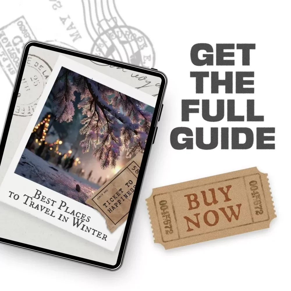 Best Places to Travel in Winter | Digital eBook | Discover Dreamy Destinations, Warm Escapes & Budget Travel Hacks | Perfect Guide for Winter Wanderlust