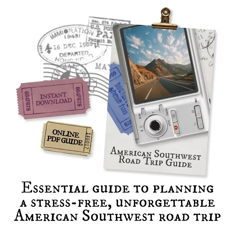 American Southwest Road Trip Guide | Ultimate Printable Travel eBook for Planning Routes, Budgets, Packing & Must-See Stops