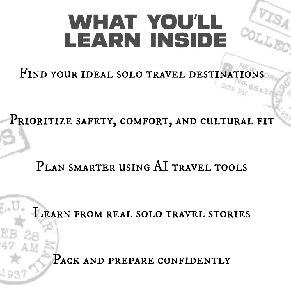 The Best Destinations for Solo Female Travelers: A Complete Guide to Safe, Empowering, and Joyful Journeys