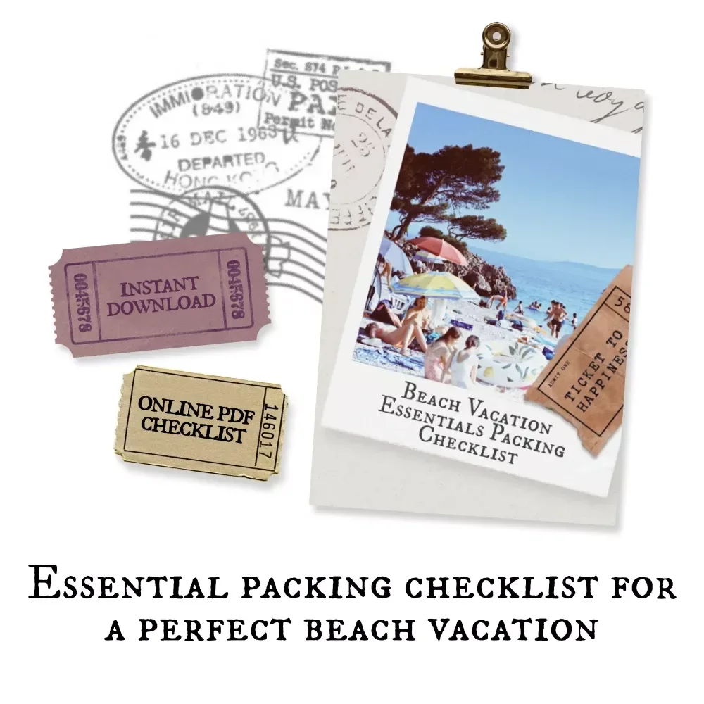 Beach Vacation Essentials Packing Checklist - The Ultimate Guide for Your Perfect Trip