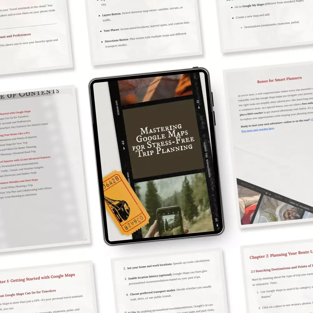 Mastering Google Maps for Stress-Free Trip Planning: The Ultimate Guide to Using Google Maps for Trip Planning