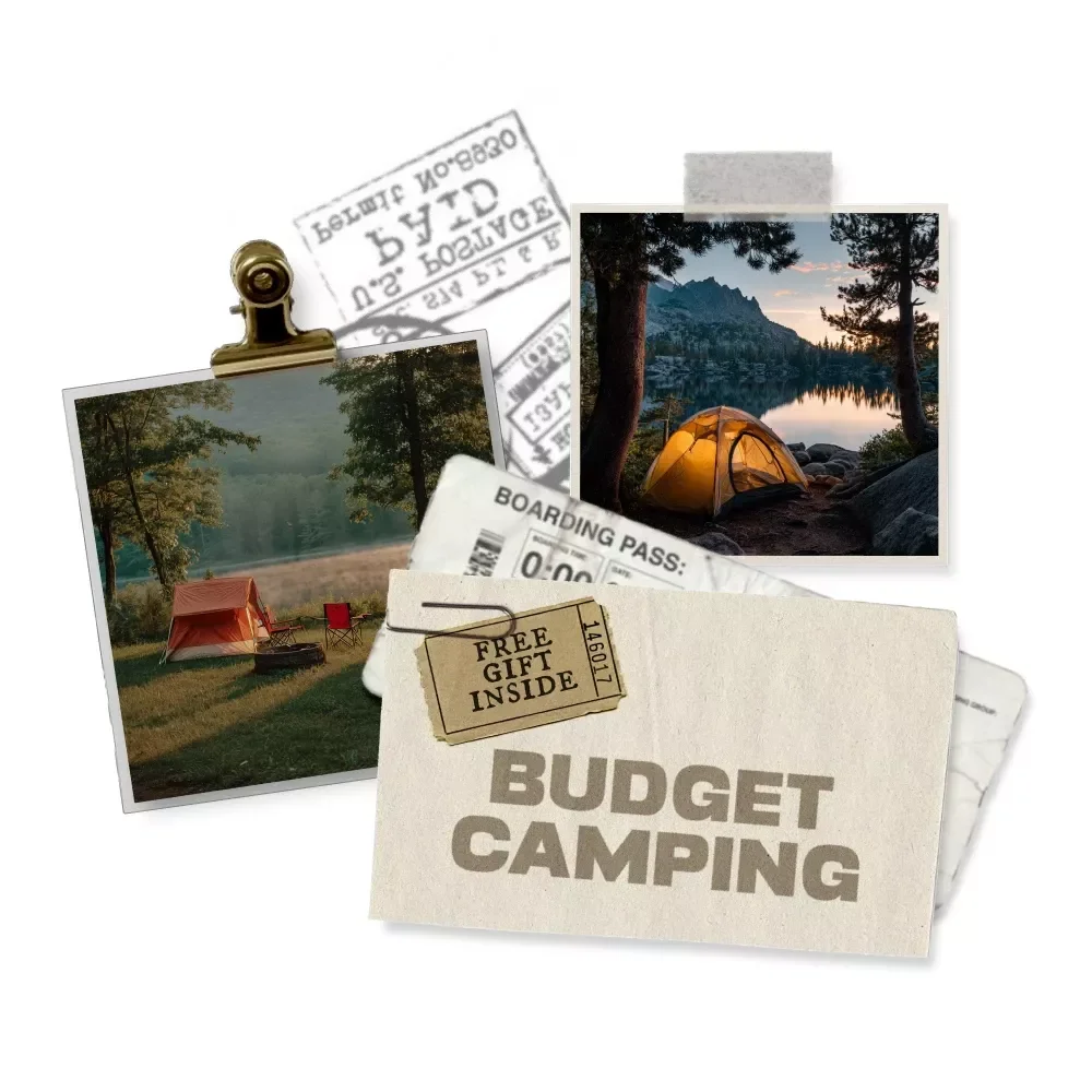 Budget Camping: Adventures for Beginners – Affordable Outdoor Guide Ebook, Beginner-Friendly Camping Tips, Budget Camping Planner