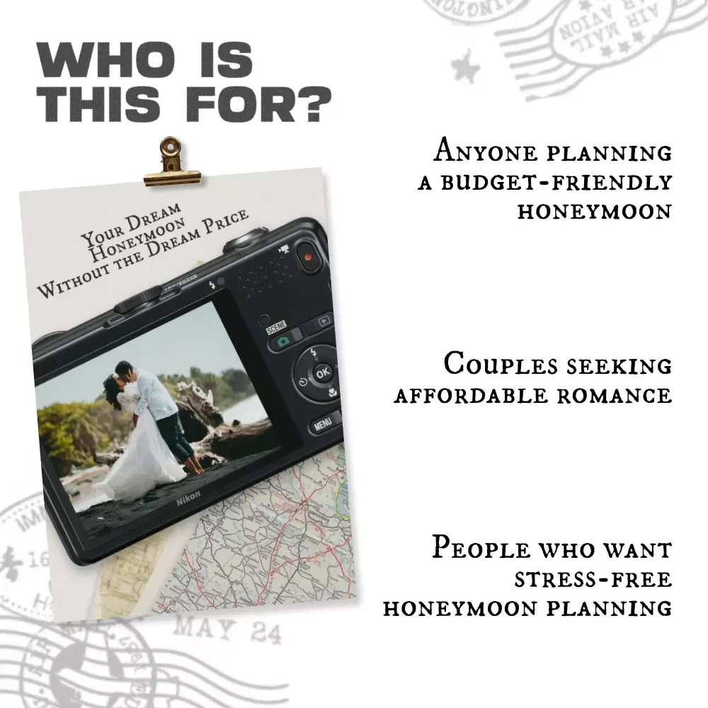 Your Dream Honeymoon Without the Dream Price - Budget-Friendly Honeymoon Planning eBook