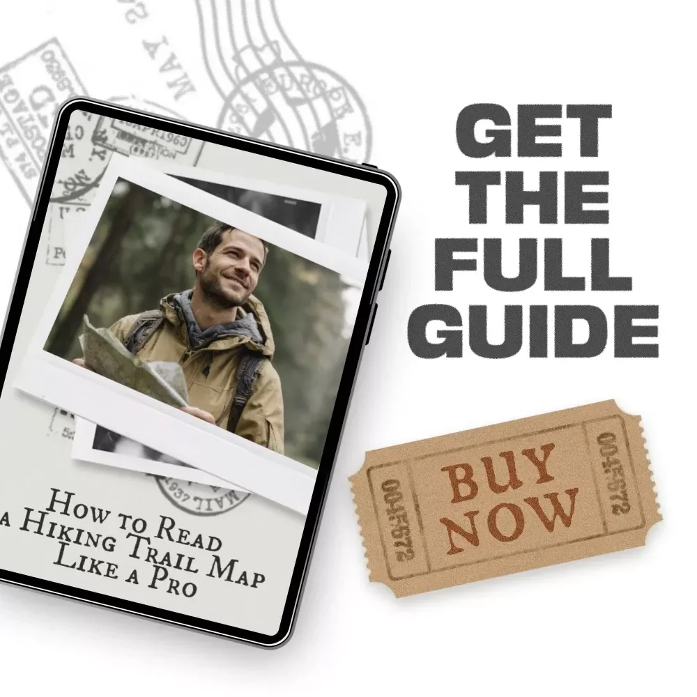 How to Read a Hiking Trail Map Like a Pro — Digital eBook for Beginners, Adventurers & Outdoor Enthusiasts | Learn Trail Navigation, Map Symbols & AI Hiking Tools for Safer Hikes
