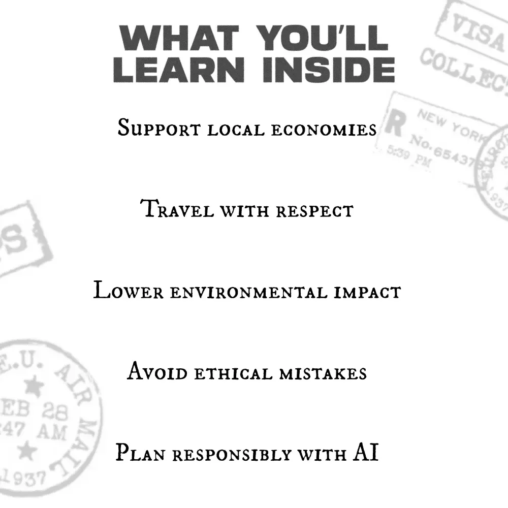 Travel That Gives Back | Ethical Travel Guide with Practical Tips for Ethical Travel, Responsible Tourism & Meaningful Adventures