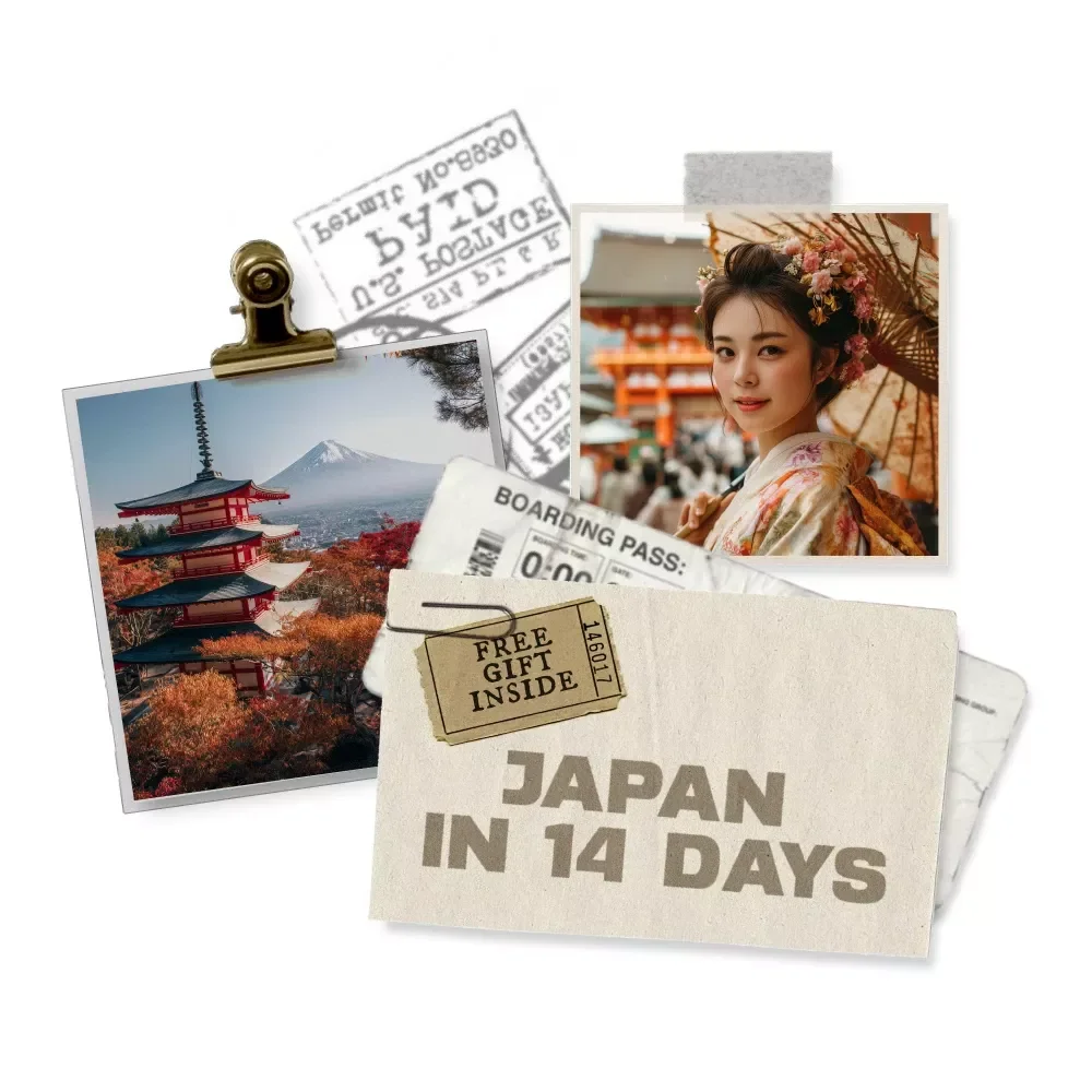 Japan in 14 Days: Your Step-by-Step Adventure Guide | Digital Travel Planner | Complete Japan Two Week Itinerary Step by Step