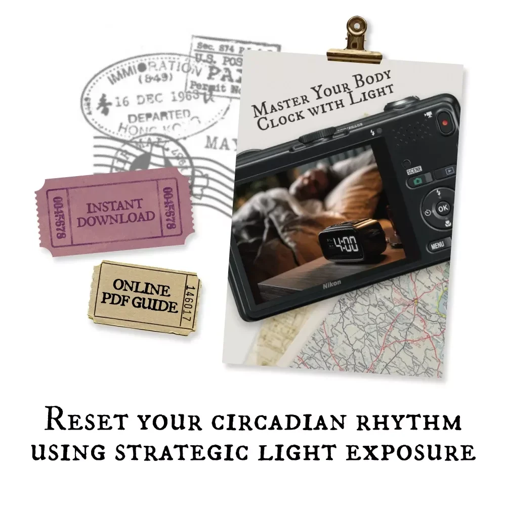Master Your Body Clock with Light – A Smart Travel Guide for How to Beat Jet Lag with Light Exposure & Reset Your Circadian Rhythm