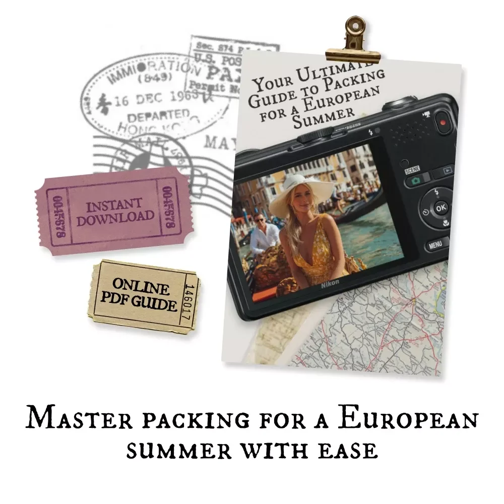 Your Ultimate Guide to Packing for a European Summer: What to Pack for a European Summer