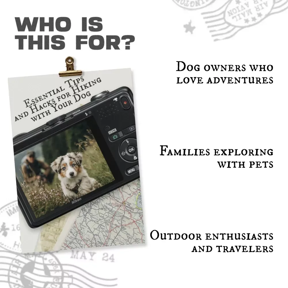 Essential Tips and Hacks for Hiking with Your Dog — Digital Guide for Outdoor Adventures | Expert Hiking with Dogs Tips and Hacks | Safe, Fun & Pet-Friendly Trail Planning