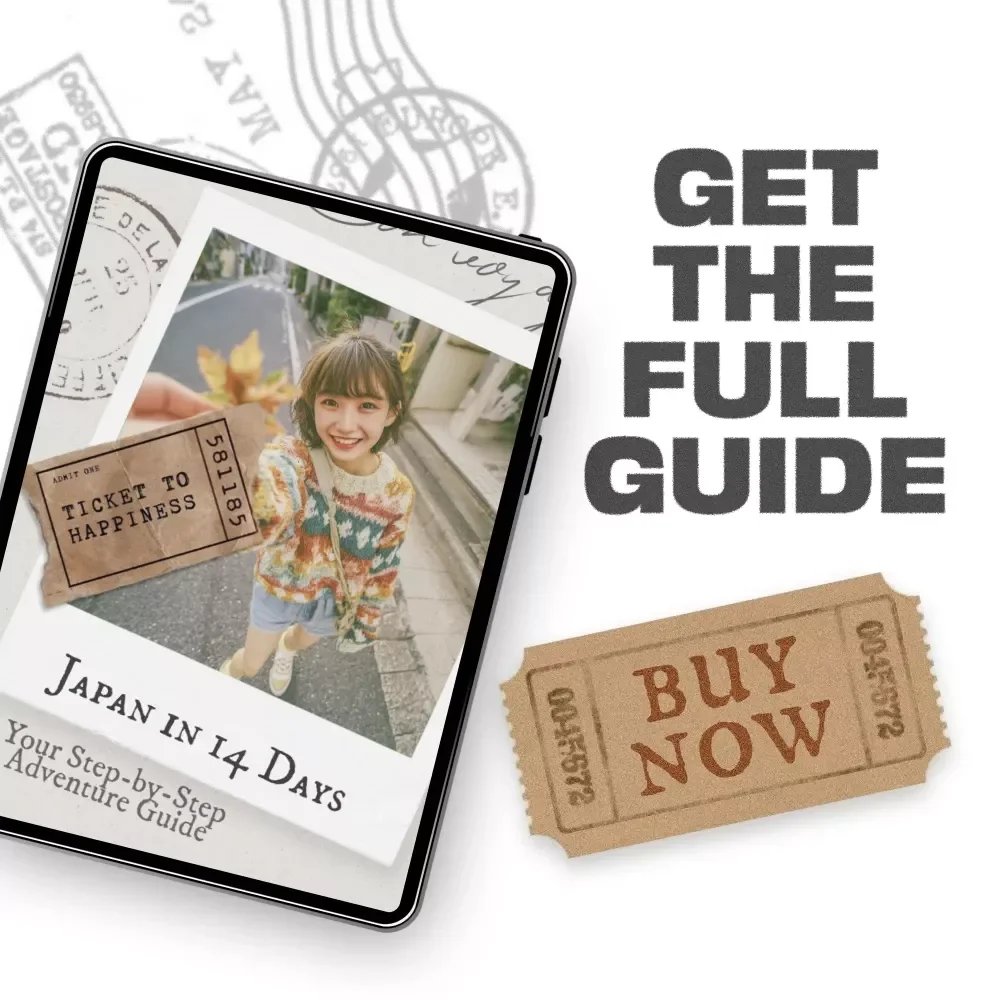 Japan in 14 Days: Your Step-by-Step Adventure Guide | Digital Travel Planner | Complete Japan Two Week Itinerary Step by Step