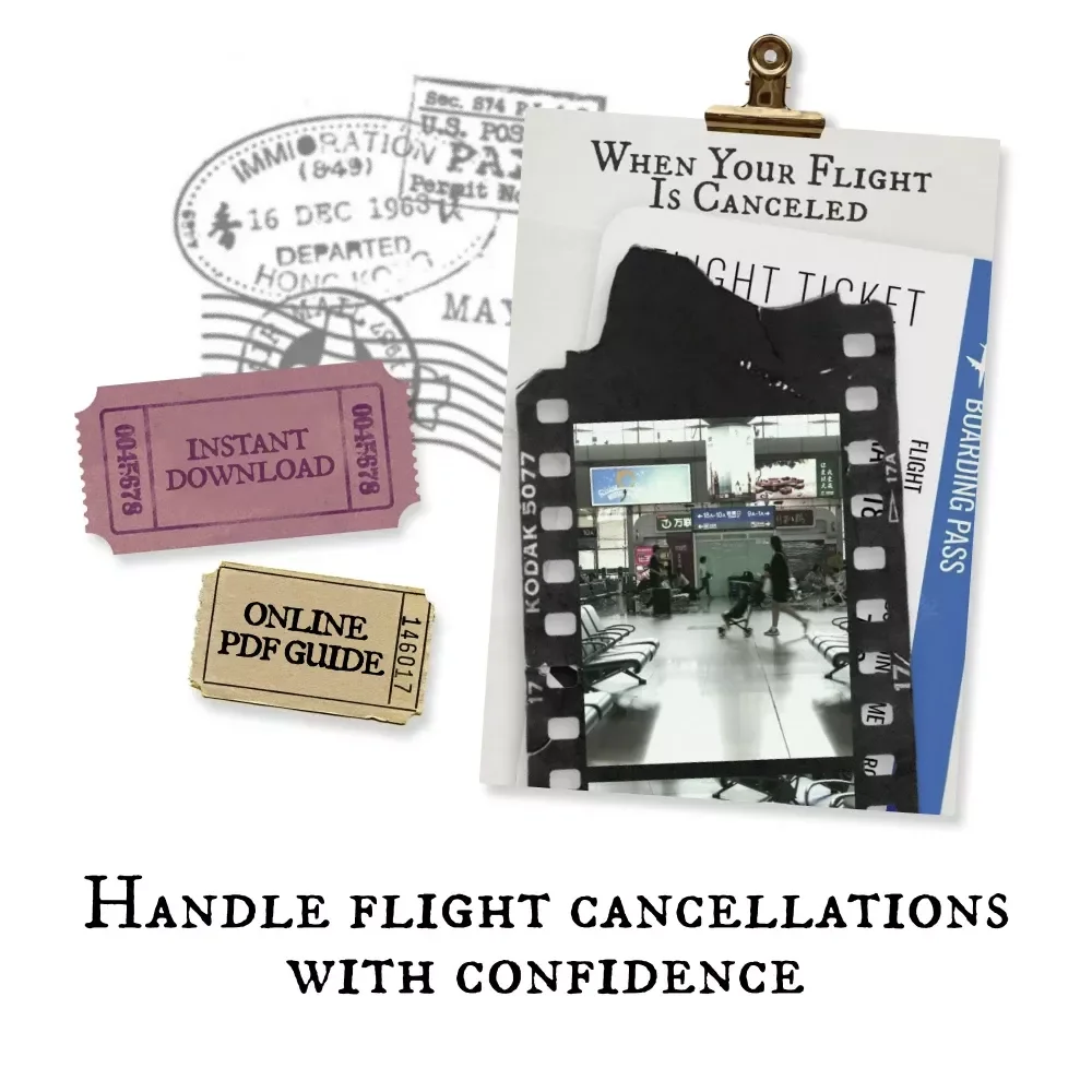 When Your Flight Is Canceled | Essential eBook Guide on What to Do If Your Flight Is Canceled for Stress-Free Rebooking and Refunds