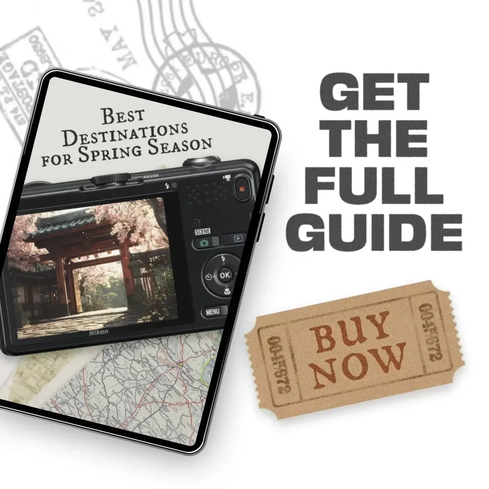 Best Destinations for Spring Season | Digital Travel eBook | Discover Where to Go in Spring | Explore Nature, Culture & Warm Escapes