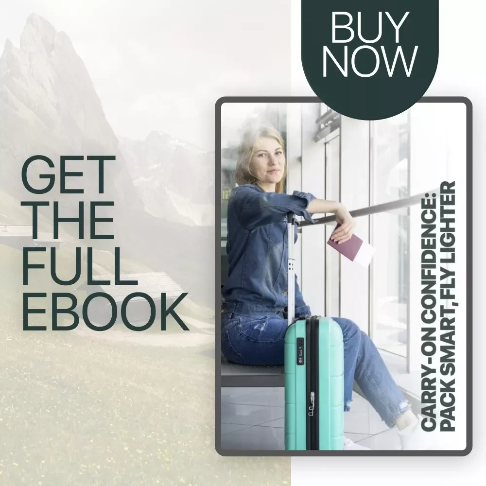 Carry-On Confidence: Pack Smart, Fly Lighter | Smart Travel Packing Guide, TSA-Friendly Carry-On Checklist & Stress-Free Flying Planner