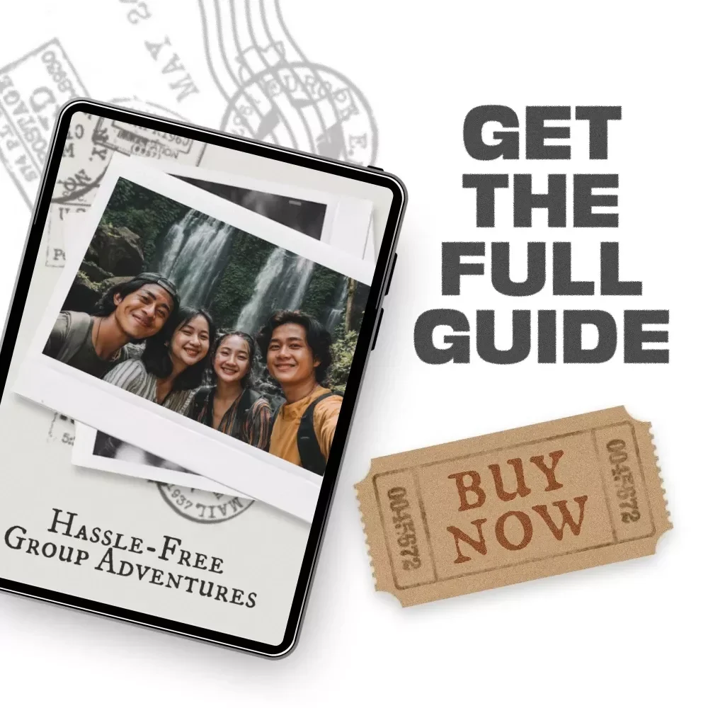 Hassle-Free Group Adventures | Ultimate Guide Ebook for Stress-Free Travel Planning | Group Travel Organizer’s Digital Handbook