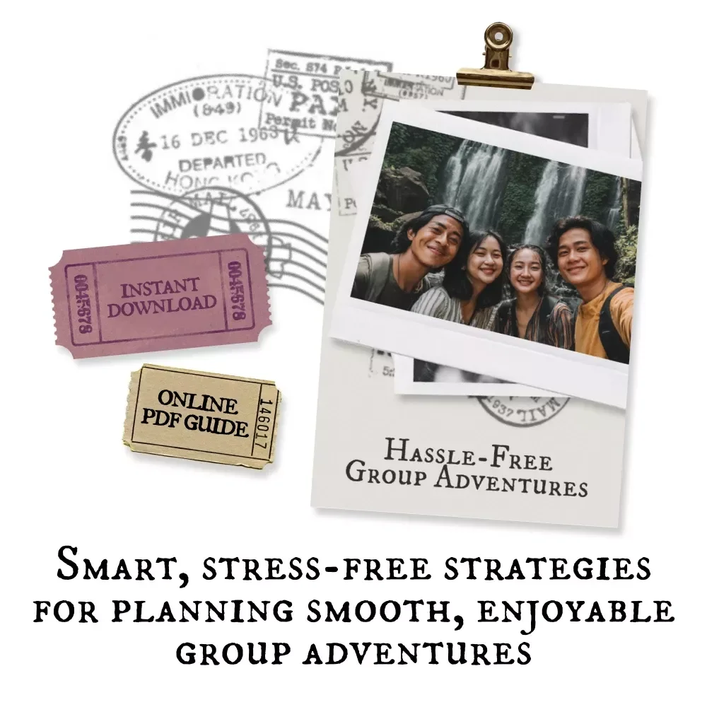 Hassle-Free Group Adventures | Ultimate Guide Ebook for Stress-Free Travel Planning | Group Travel Organizer’s Digital Handbook