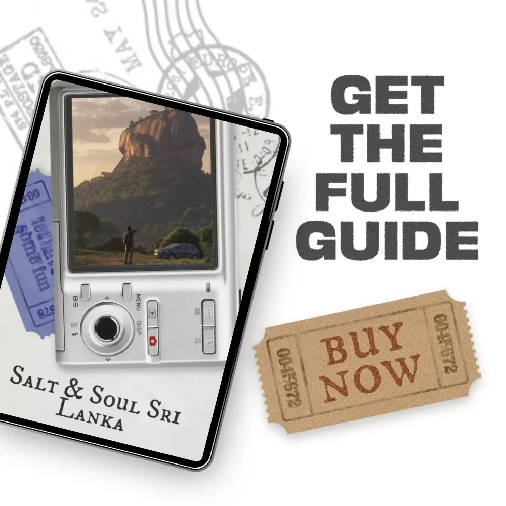 Salt and Soul Sri Lanka – A Smart Guide for a Sri Lanka Beaches and Culture Trip | Beach Routes, Culture & AI Travel Planning