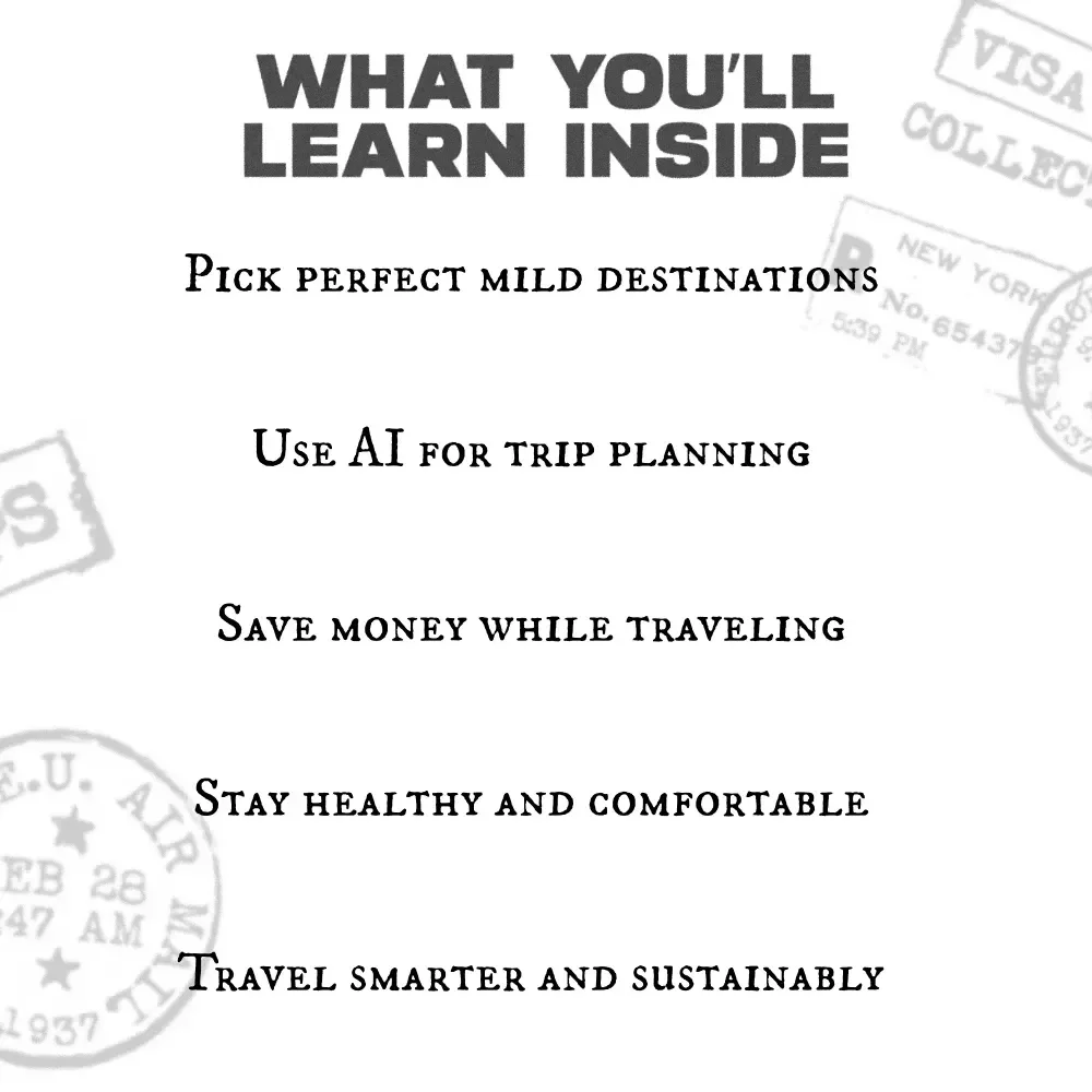 Enjoyable Summer Destinations Without the Heat | Travel eBook for Exploring Cool, Comfortable Getaways and Summer Destinations That Aren’t Too Hot