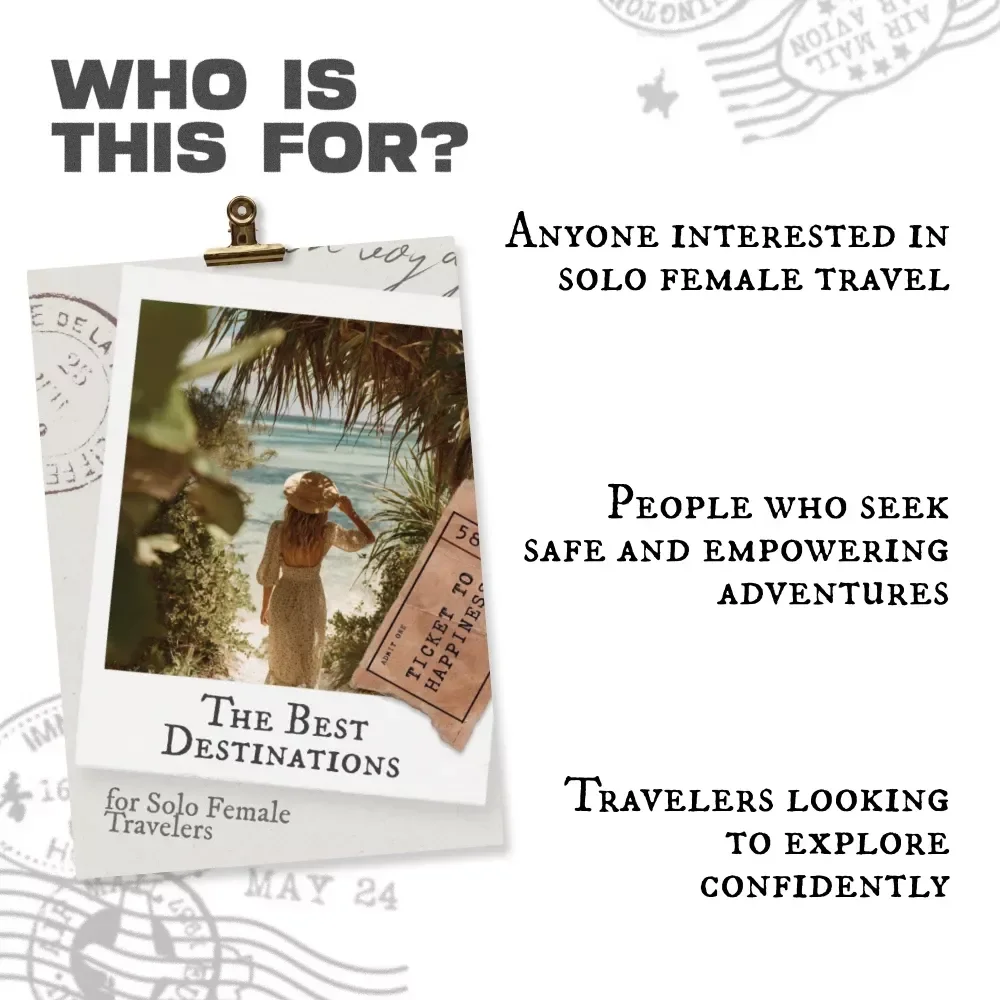 The Best Destinations for Solo Female Travelers: A Complete Guide to Safe, Empowering, and Joyful Journeys