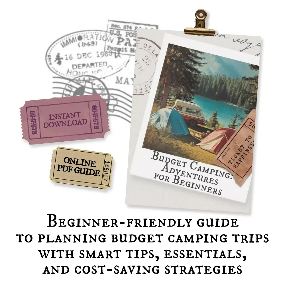 Budget Camping: Adventures for Beginners – Affordable Outdoor Guide Ebook, Beginner-Friendly Camping Tips, Budget Camping Planner