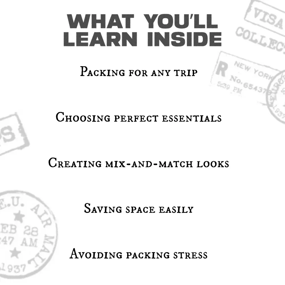 One Bag, One Week, Zero Stress | Ultimate Travel Packing Guide for How to Pack a Carry On Bag for a Week